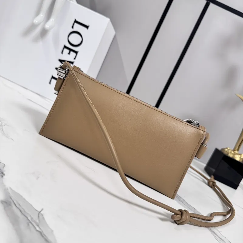 Loewe Joya Nappa Leather Top Handle Bag, 22 x 6 x 11 cm #A63227