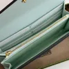 Gucci GG Embossed Leather Envelope Continental Wallet 19×10×3.5cm #A65013