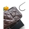 Chanel Quilted Hobo Drawstring Bucket Bag 20-22-12.5cm #A63815