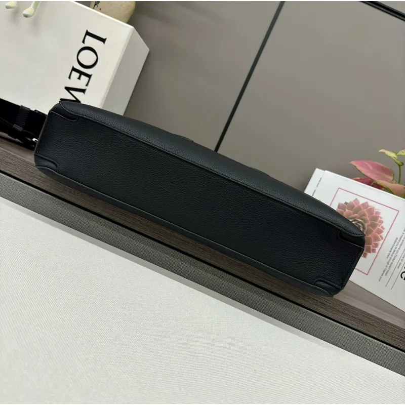 Loewe Goya Leather Briefcase Laptop Bag 38x27x8CM #A63848