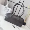 Loewe Amazona Cropped Leather Bowling Bag 30.5x9x15CM #A63855