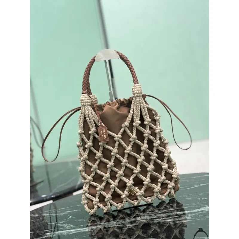 Prada Knitted Bucket Bag 1BC111 #A55279