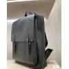 LOEWE Military backpack in soft grained calfskin Anthracite Size:39*28.5*11cm #A49107