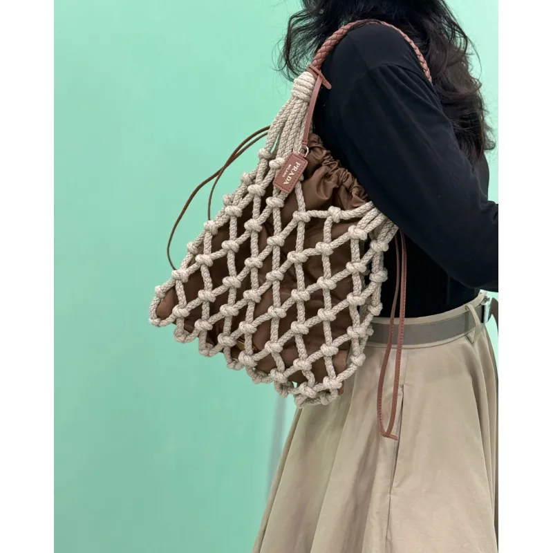 Prada Knitted Bucket Bag 1BC111 #A55279