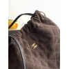 Chanel 26S Quilted Drawstring Bucket Bag, 17 x 22 x 8 cm #A63221