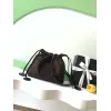 Chanel 26S Quilted Drawstring Bucket Bag, 17 x 22 x 8 cm #A63221
