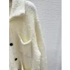 2025 D-ior Womens Wool Cardigan: Chic Collared Style with Functional Pockets and Exquisite Trim Details #A54856