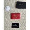 Chanel card holder with chain detail. #A45548