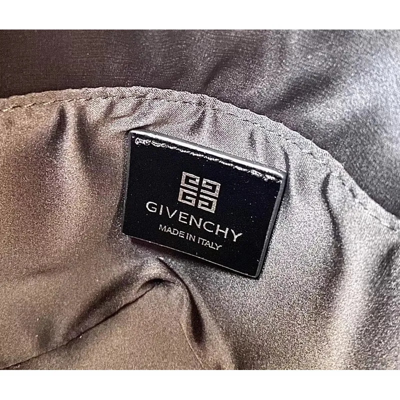 Givenchy Two Tone Leather Bucket Bags With Drawstring Closure #A52345