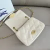 Burberry Quilted Leather Crossbody Bags With Gold - Tone Hardware size:20×7×16cm #A53756