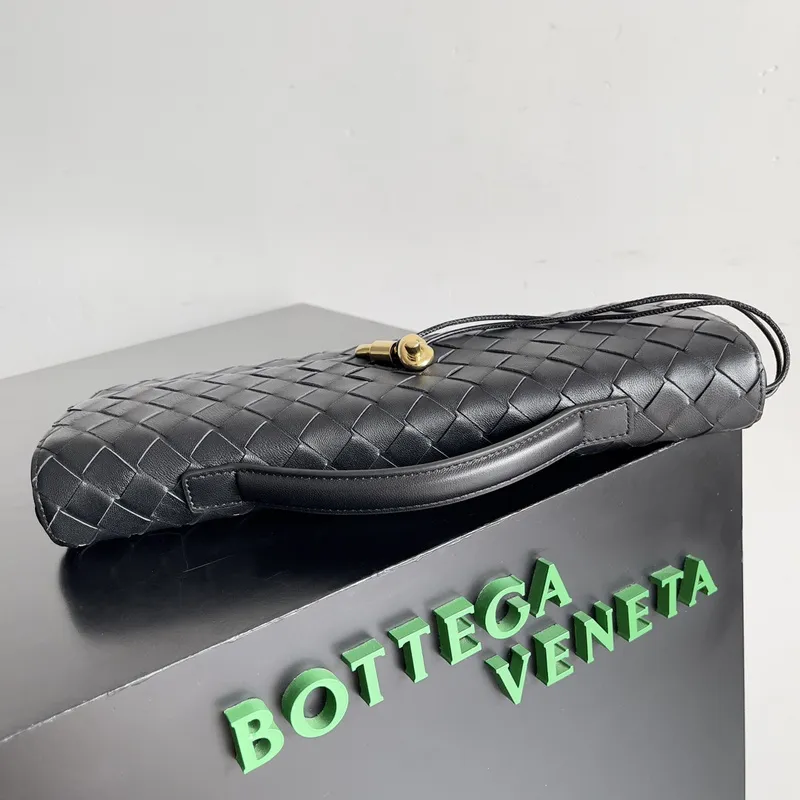 Bottega Veneta Leather Clutch with Knot Closure #A45659 Bottega Veneta Leather Clutch with Knot Closure #A45659