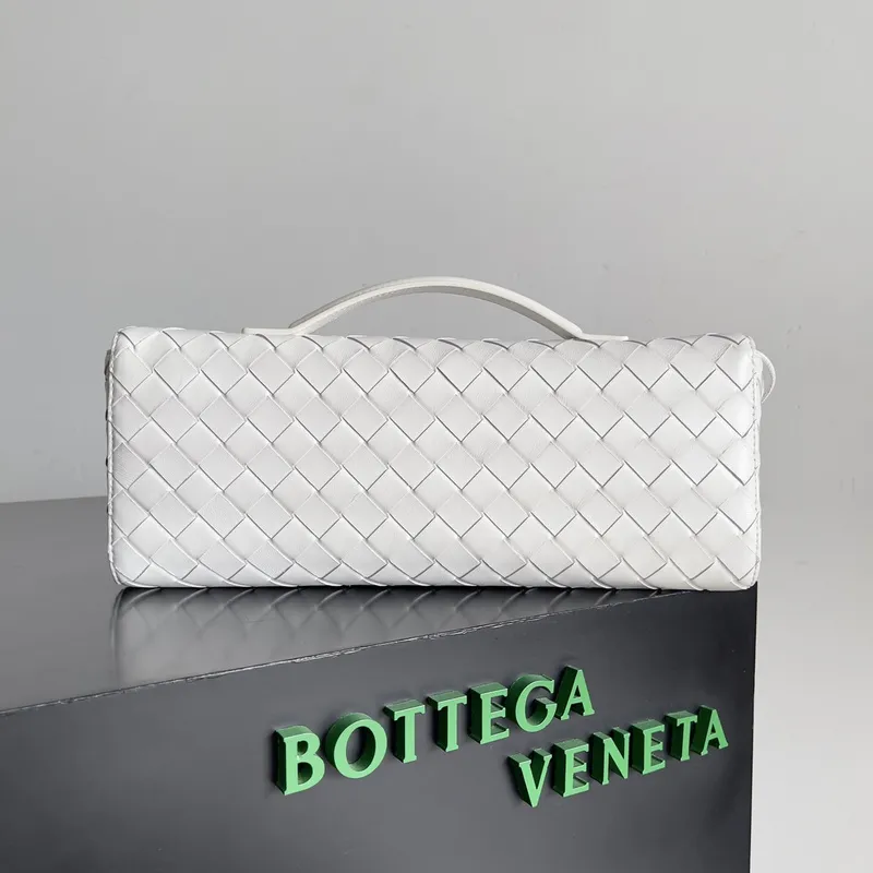 Bottega Veneta Leather Clutch with Knot Closure #A45659 Bottega Veneta Leather Clutch with Knot Closure #A45659