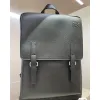 LOEWE Military backpack in soft grained calfskin Anthracite Size:39*28.5*11cm #A49107