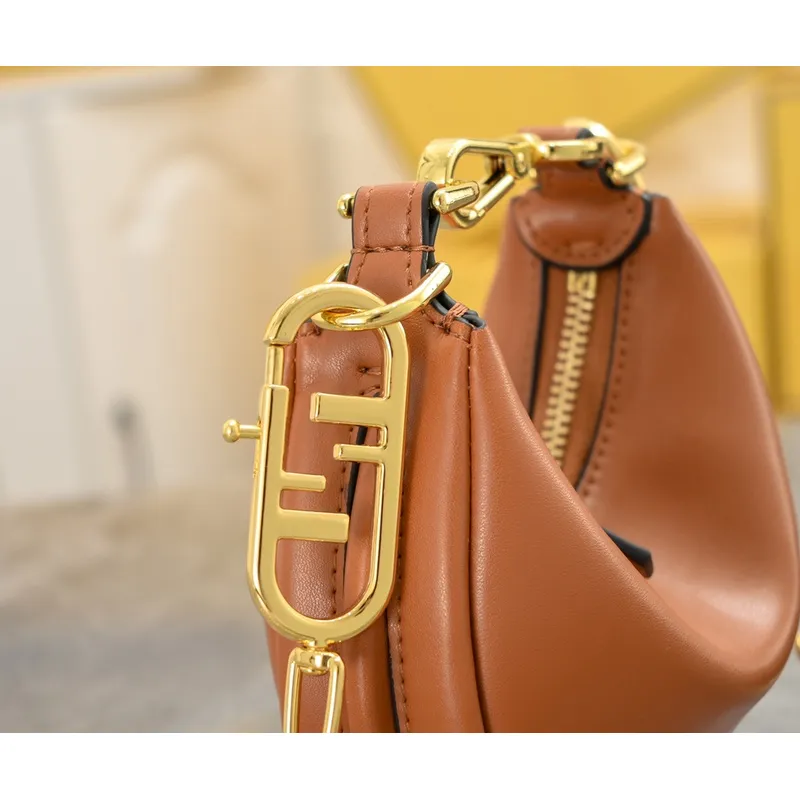 Fendi Crescent Shape Bag #A40854