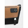 Loewe Mens Messenger Bag - Black Canvas & Tan Suede, Signature Anagram Logo, Versatile Crossbody for Urban Style #A56736