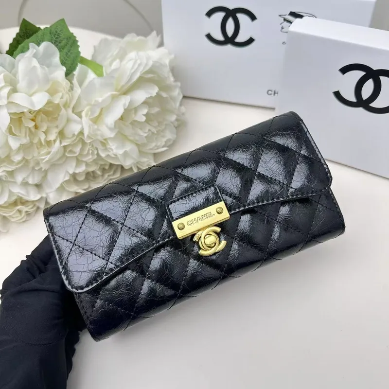 Chanel Classic Quilted Wallet #A45544