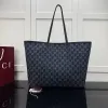 Gucci GG Denim Canvas Large Tote Shoulder Bag 38×29.5×13cm #A65011 Gucci GG Denim Canvas Large Tote Shoulder Bag 38×29.5×13cm #A65011