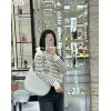 Celine Ava Hobo Bag - Multiple Colors (Monogram, Black, Tan, White), Signature Triomphe Logo, Timeless Luxury Shoulder Bag for Women #A56751