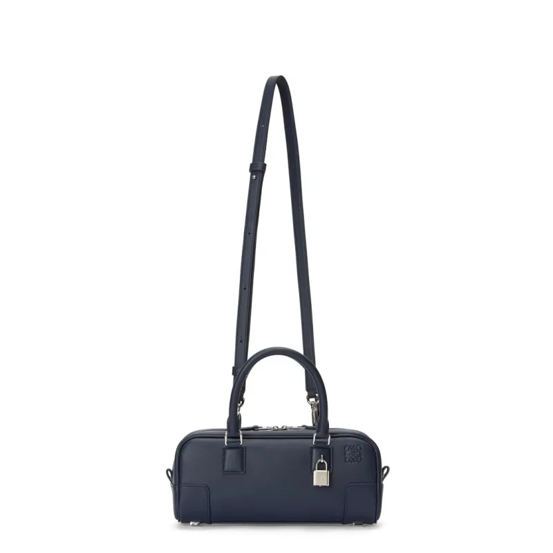 Loewe Amazona 23 Cropped Leather Bowling Bag 23x10x11CM #A63854