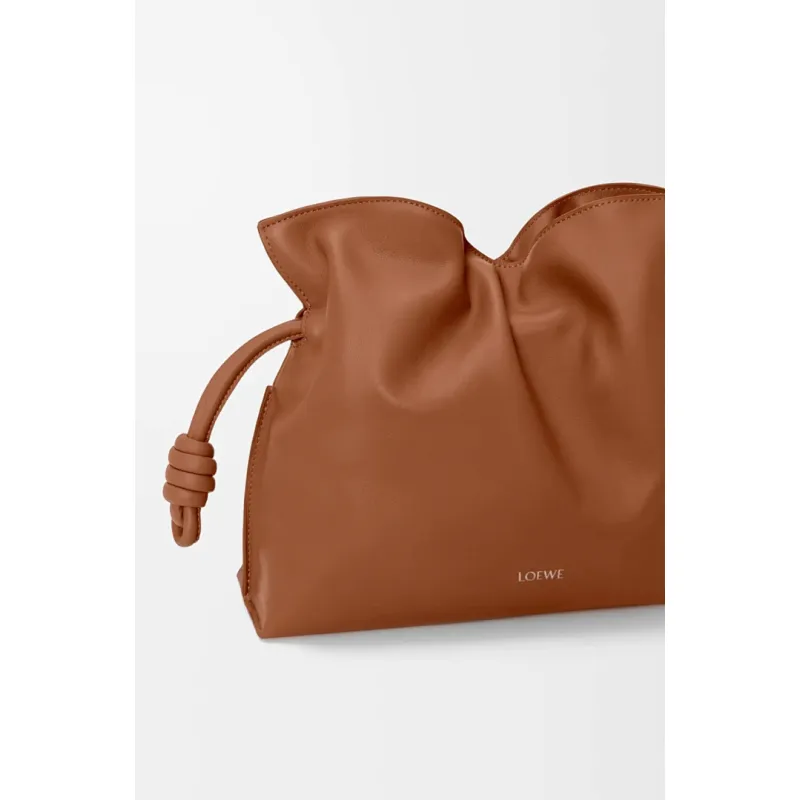 Loewe Flamenco Nappa Leather Drawstring Bag 30x24.5x10.5cm #A63852