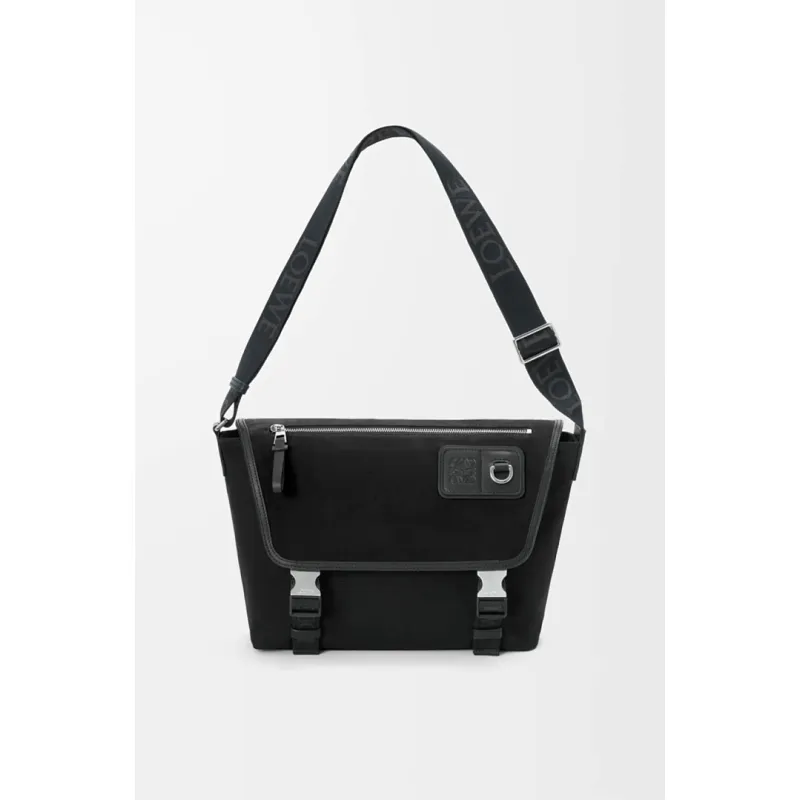 Loewe Medium Canvas & Suede Flex Messenger Bag #A63226