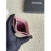 Chanel card holder with chain detail. #A45548