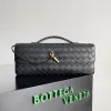 Bottega Veneta Leather Clutch with Knot Closure #A45659 Bottega Veneta Leather Clutch with Knot Closure #A45659