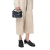 Loewe Puzzle Bag Small Navy Blue Leather with Cloud Design Accents #A50945