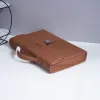 Hermes Leather Briefcase Collection: Timeless Design for the Discerning Professional size:39×29×6cm #A53668