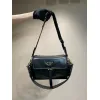 Prada Brown Leather Crossbody Bag 1BD394 #A55691