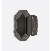D-ior Mens Grey Embossed Leather Backpack with Signature Hardware - Luxury Fashion for Urban & Travel Essentials A205 #A57316 D-ior Mens Grey Embossed Leather Backpack with Signature Hardware - Luxury Fashion for Urban & Travel Essentials A205 #A57316