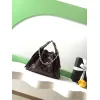 Chanel Quilted Hobo Drawstring Bucket Bag 20-22-12.5cm #A63815