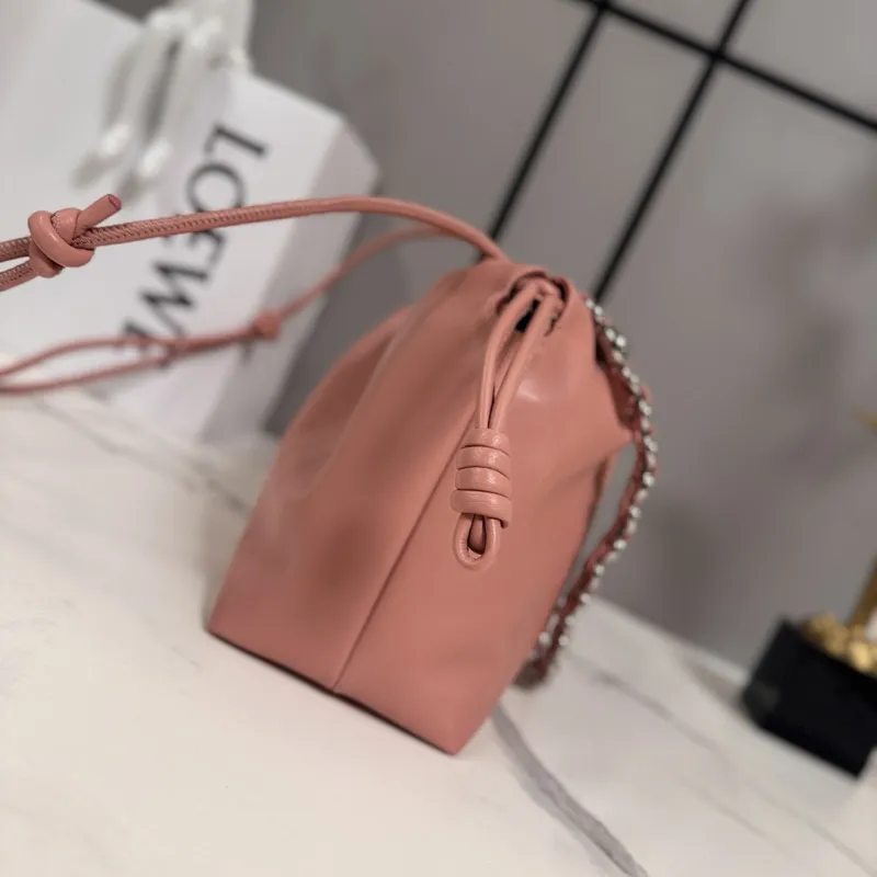 Loewe Flamenco Purse Nappa Leather Shoulder Bag, 30 x 10.5 x 20 cm #A63232
