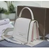 Bvlgari Serpenti Forever Top Handle Bag In White Leather Timeless Elegance #A51667