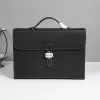 Hermes Leather Briefcase Collection: Timeless Design for the Discerning Professional size:39×29×6cm #A53668