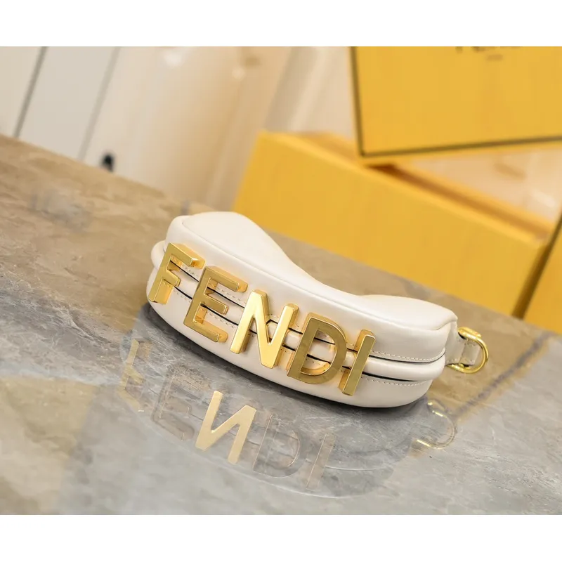 Fendi Crescent Shape Bag #A40854