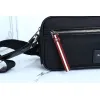 Bally Nylon Crossbody Bag With Signature Striped Strap For Stylish Daily Use #A51668