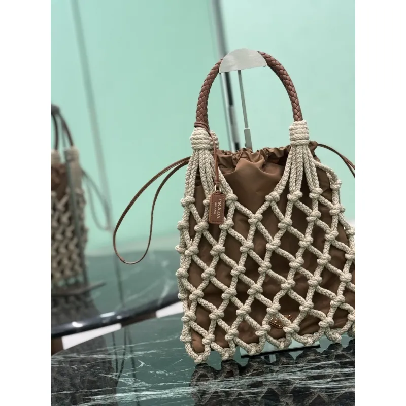 Prada Knitted Bucket Bag 1BC111 #A55279