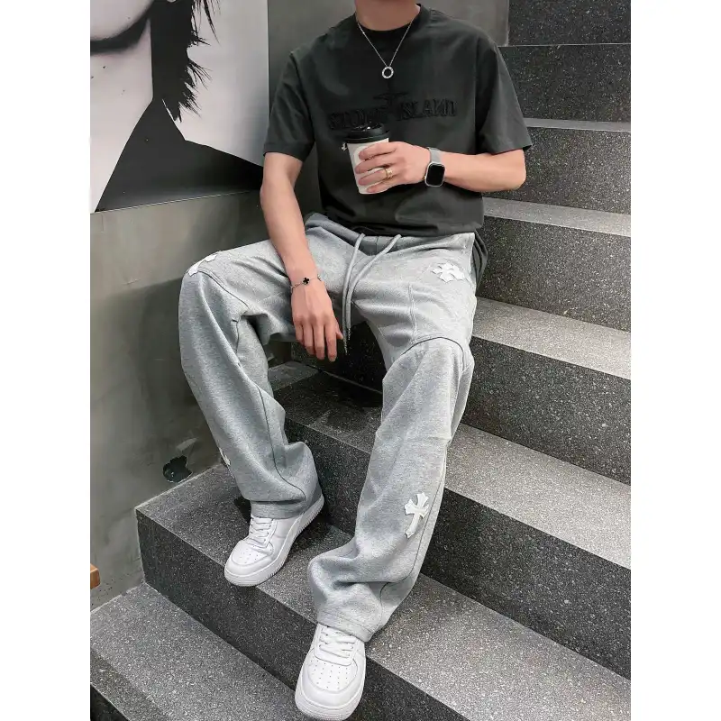 Chrome Hearts Pants for Chrome Hearts long pants for men #A60778