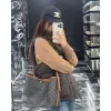 Celine 123912 Soft Shopper Bag in Triomphe Canvas Size 32x14x24CM #A62904