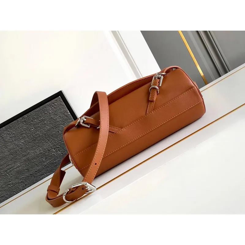 Givenchy Leather Cylinder Crossbody Bags In Dual Tones #A52348