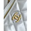 Chanel 4923 Quilted Hobo Bag in Crinkled Lambskin Size 32x30x12CM #A62915