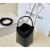 Givenchy Two Tone Leather Bucket Bags With Drawstring Closure #A52345