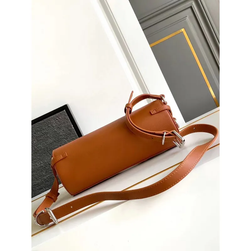 Givenchy Leather Cylinder Crossbody Bags In Dual Tones #A52348