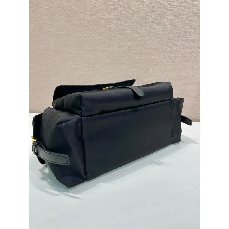 Prada Black Nylon Tote Bag 1BG596 #A55690