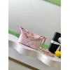 Chanel AS5898 Quilted Hobo Bag with Pearl Chain Strap Size 13-23.5-7.5 #A62897