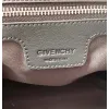 Givenchy Black Nylon Structured Bag With Contrast Detailing And Logo Plaque #A52353
