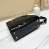 D-ior Lady Handbags Black/Wine/Red/White #A57293