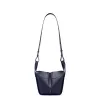Loewe Navy Leather Bucket Bag With Adjustable Strap For Effortless Everyday Elegance #A50042 Loewe Navy Leather Bucket Bag With Adjustable Strap For Effortless Everyday Elegance #A50042