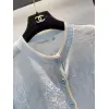 Dior Monogram Knit Short Sleeve Crew Neck Blouse #A63664